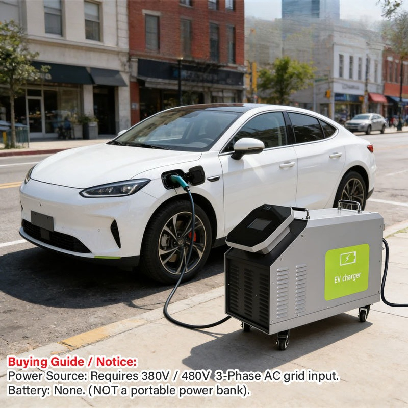 Estación de Carga Portátil par - Portable Dc Fast Charger 20Kw Ccs2 reseña y precio